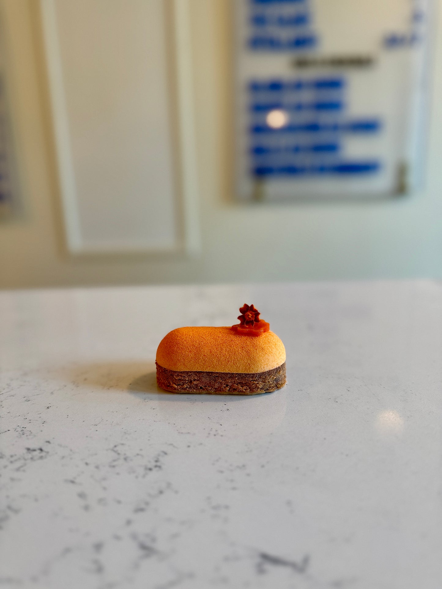 Gâteau carottes, clémentine, épinette
