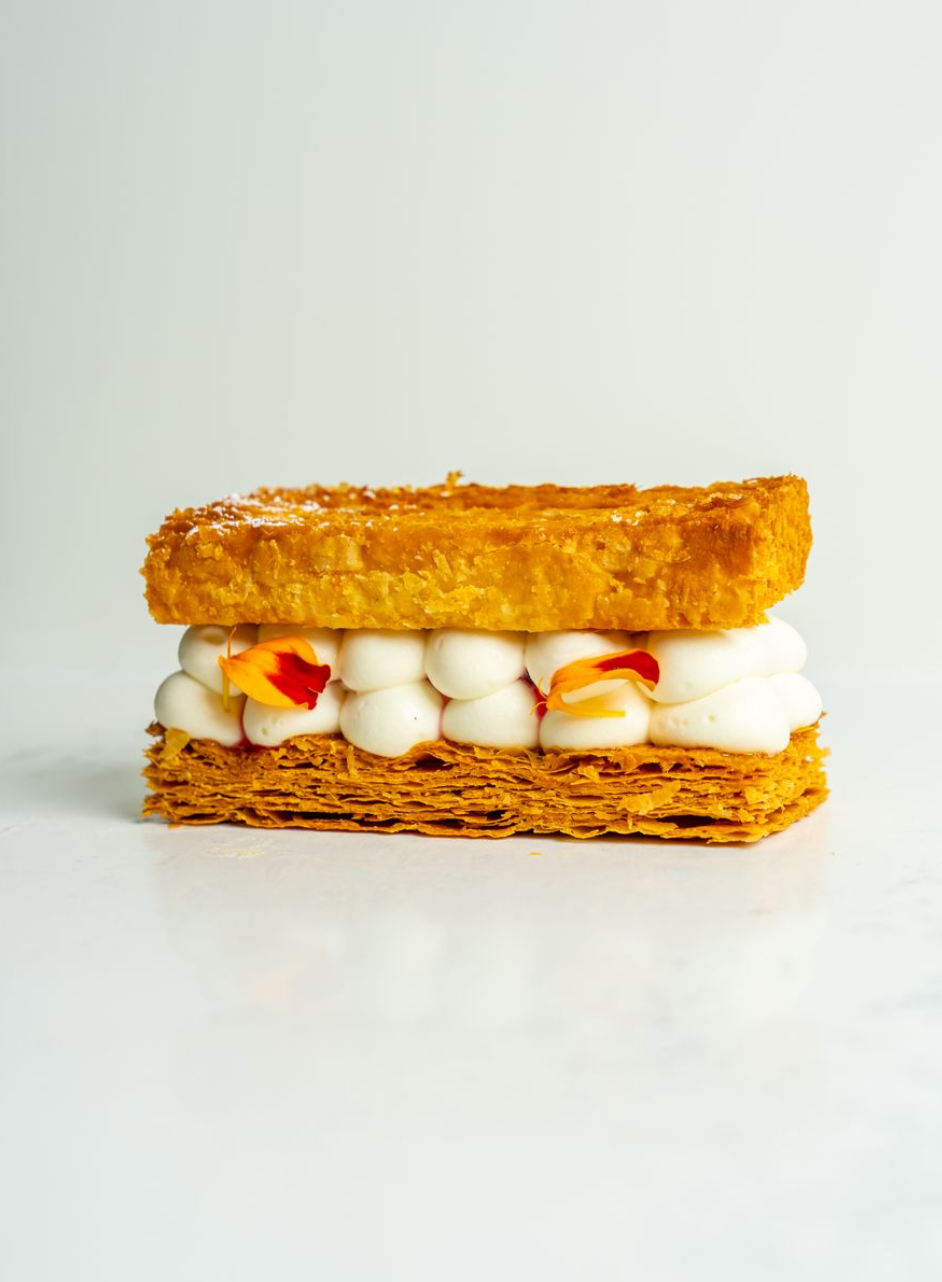 Feuilletage, airelles, lavande