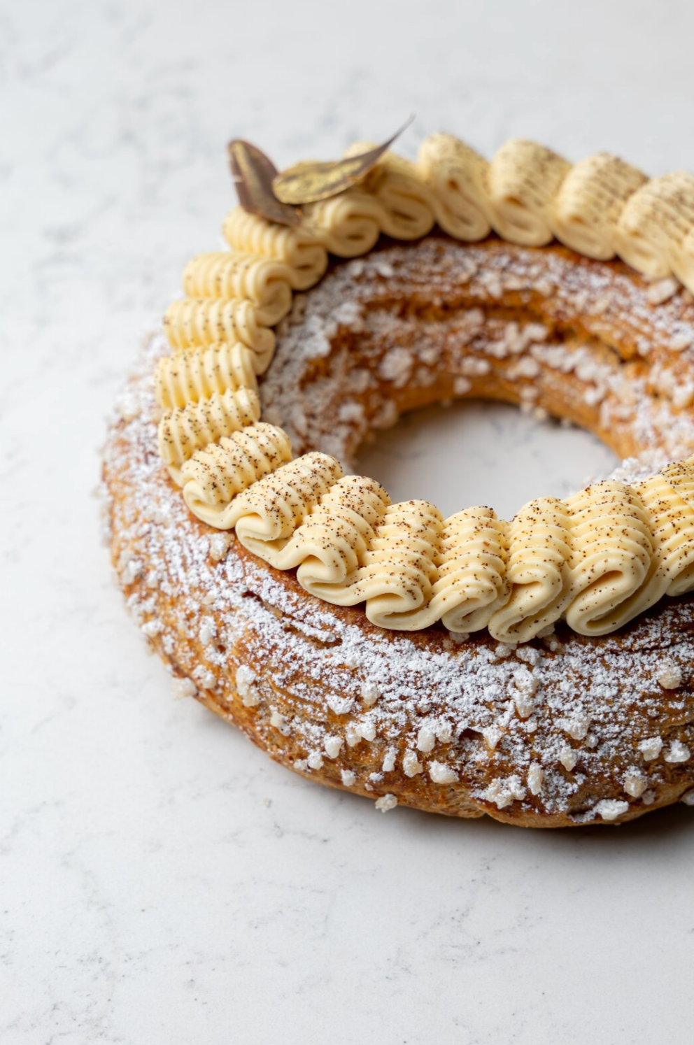 Pâte à choux, café, lait