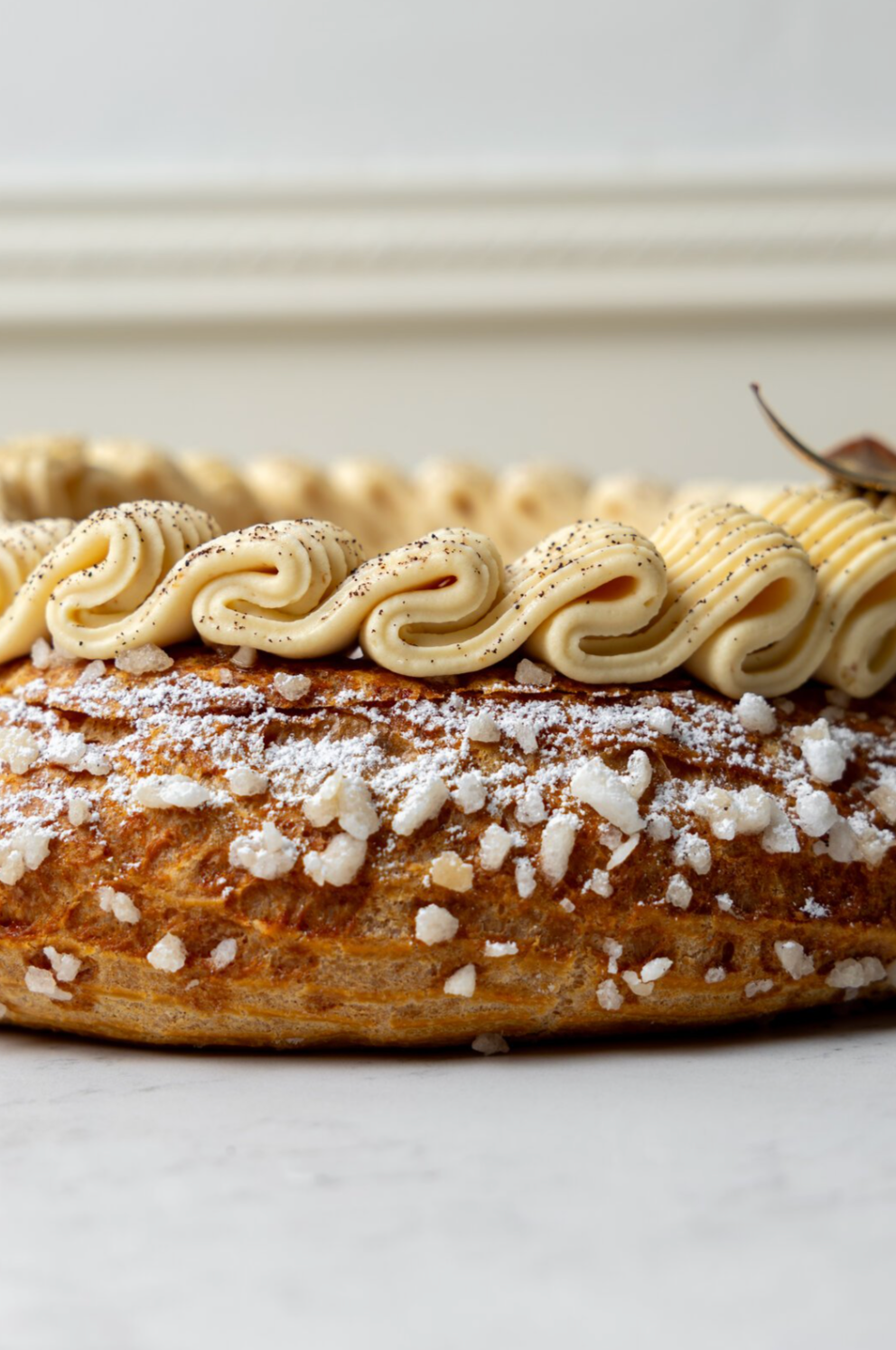 Pâte à choux, café, lait
