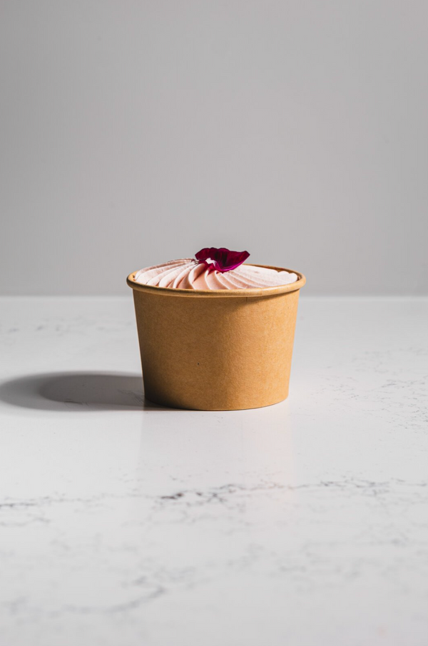 Baba, amaretto, framboise