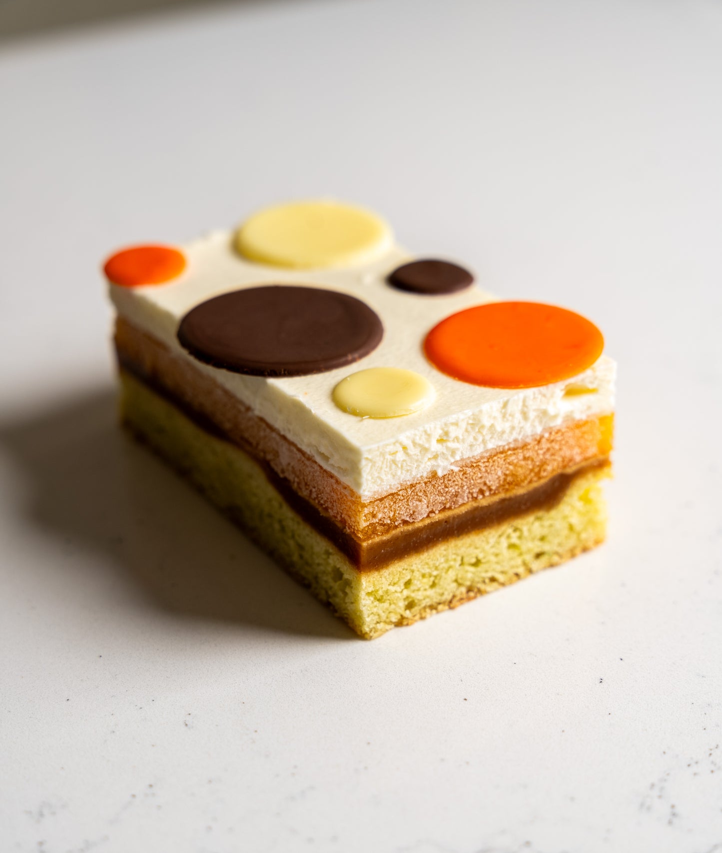 Clémentine, caramel miso, mélilot